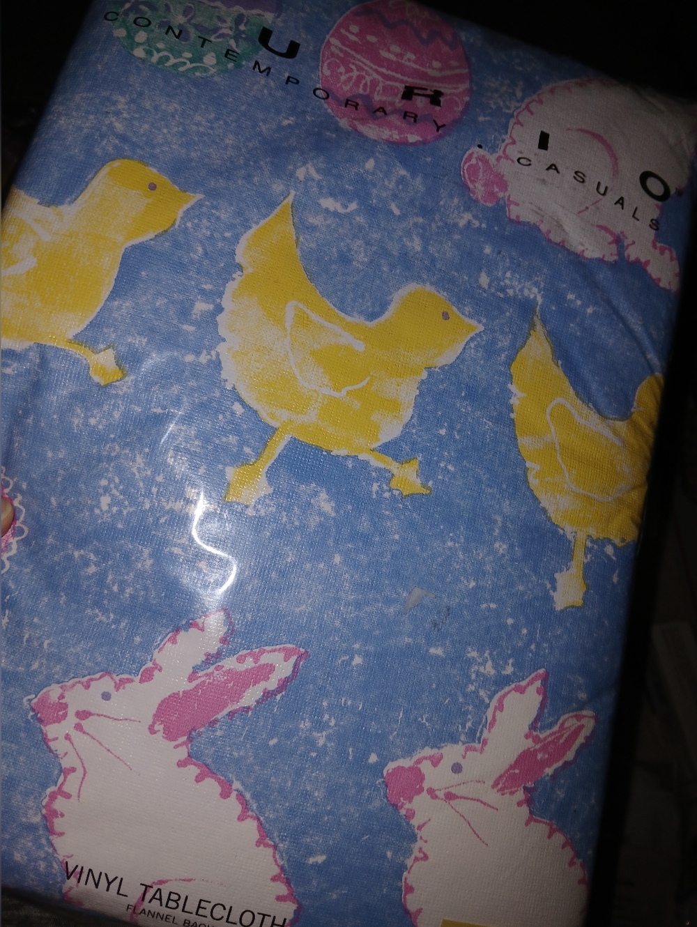 Easter/Spring Vinyl Tablecoths, $8.00ea - Picture 5 of 7